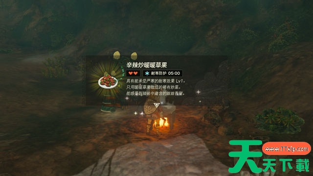 塞尔达传说王国之泪暖暖草果获取方法