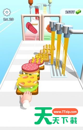 [Android休闲益智]吐司制作跑 v1.0