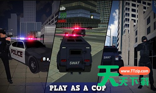 [Android射击枪战]正义对决3警察与强盗 V1.072