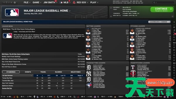 劲爆美国棒球24免安装绿色学习版