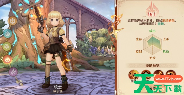 森之国度铳士技能加点-森之国度铳士怎么样 森之国度铳士技能加点-森之国度铳士怎么样