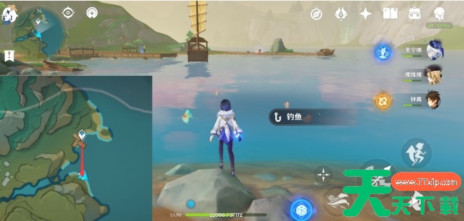 原神4.4新增钓鱼点位置 原神4.4新增钓鱼点位置