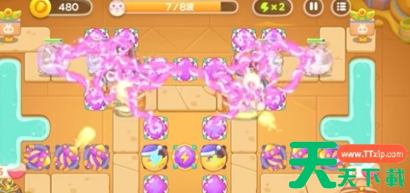 保卫萝卜4法老归来第5关怎么过 保卫萝卜4法老归来第5关通关攻略