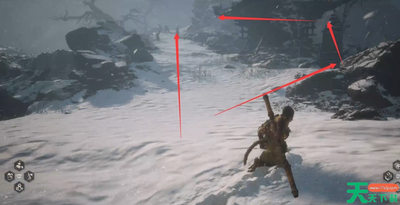 黑神话悟空第三回雪山径披霜道怎么玩 第三回雪山径披霜道主线攻略 黑神话悟空第三回雪山径披霜道怎么玩 第三回雪山径披霜道主线攻略