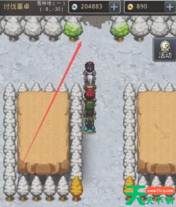 仙国志攻略雪林地怎么走 仙国志攻略雪林地走法攻略
