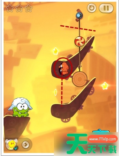 割绳子2垃圾场13怎么过 割绳子2垃圾场13关攻略 割绳子2垃圾场13怎么过 割绳子2垃圾场13关攻略