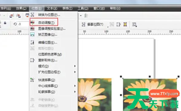 coreldraw怎么自动调整位图?coreldraw自动调整位图的方法 coreldraw怎么自动调整位图?coreldraw自动调整位图的方法