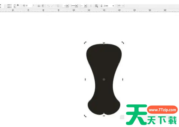 coreldraw怎么绘制对称图形?coreldraw绘制对称图形的方法