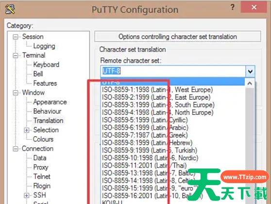 Putty怎么更改字符编码?Putty更改字符编码的方法 Putty怎么更改字符编码?Putty更改字符编码的方法