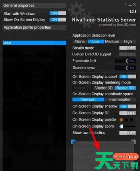 微星小飞机怎么显示帧数？?微星小飞机显示帧数的方法