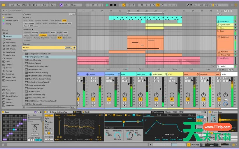 Ableton Live Suite(专业音乐制作软件) v12.3 中文免费版(附安装教程)-10 Ableton Live Suite(专业音乐制作软件) v12.3 中文免费版(附安装教程)