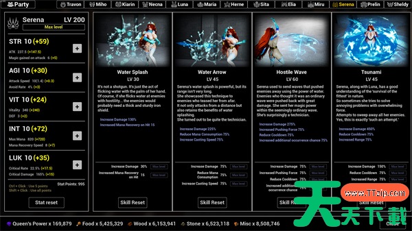 女王的忠诚塞雷娜能力介绍及玩法攻略