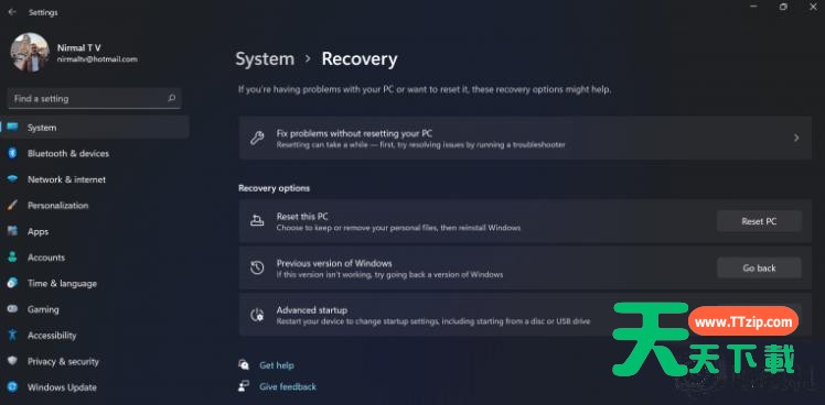 Win11无法退回Win10怎么办 Win11恢复不了Win10的方法-1 Win11无法退回Win10怎么办 Win11恢复不了Win10的方法-1