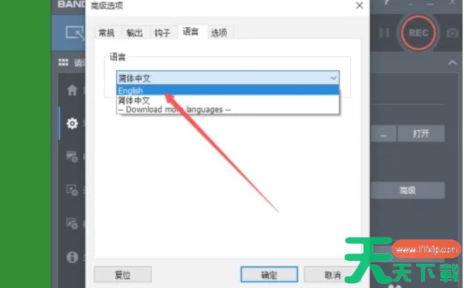 bandicam怎么切换语言？-bandicam切换语言的方法