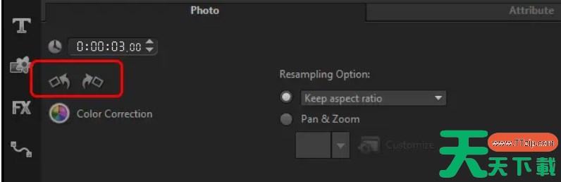 会声会影怎么把视频转个方向？-会声会影把视频转个方向的方法