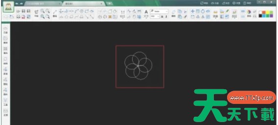 cad迷你画图怎么绘制阵列图形-cad迷你画图绘制阵列图形的方法