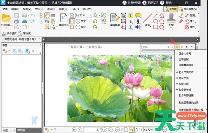 迅捷pdf编辑器怎么查找关键词？-迅捷pdf编辑器查找关键词的方法
