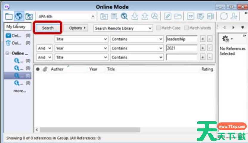 endnote怎么在线检索？-endnote在线检索的方法