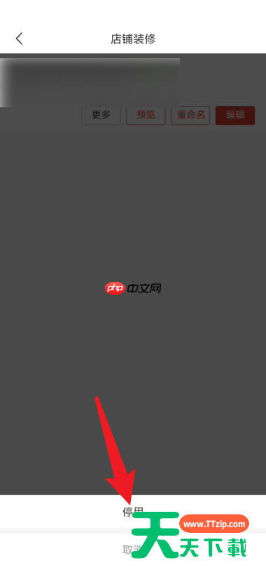 拼多多商家版怎么停用装修模版？拼多多商家版停用装修模版教程-5
