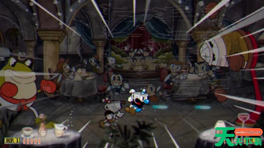 《茶杯头》游戏截图