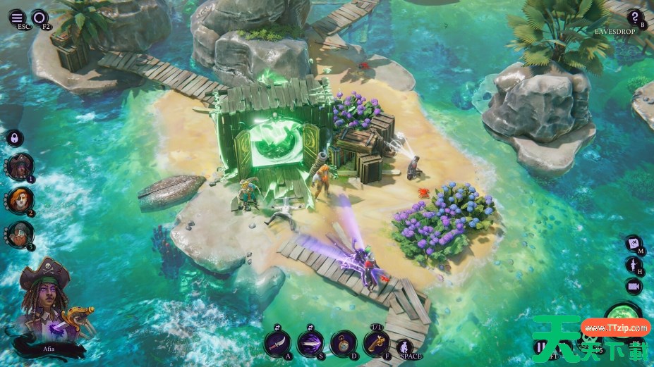 《影子诡局：被诅咒的海盗》游戏截图