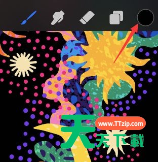 procreate pocket怎么吸色？procreate pocket吸色教程