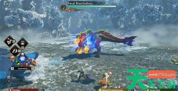 怪物猎人物语3不同颜色代表什么 怪物猎人物语3瞄准线颜色说明