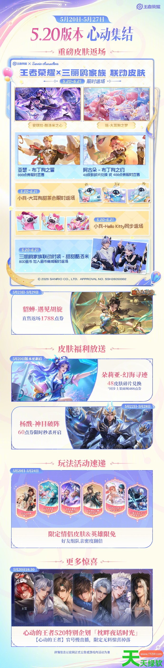 王者荣耀520皮肤是谁的 2026王者荣耀520皮肤介绍
