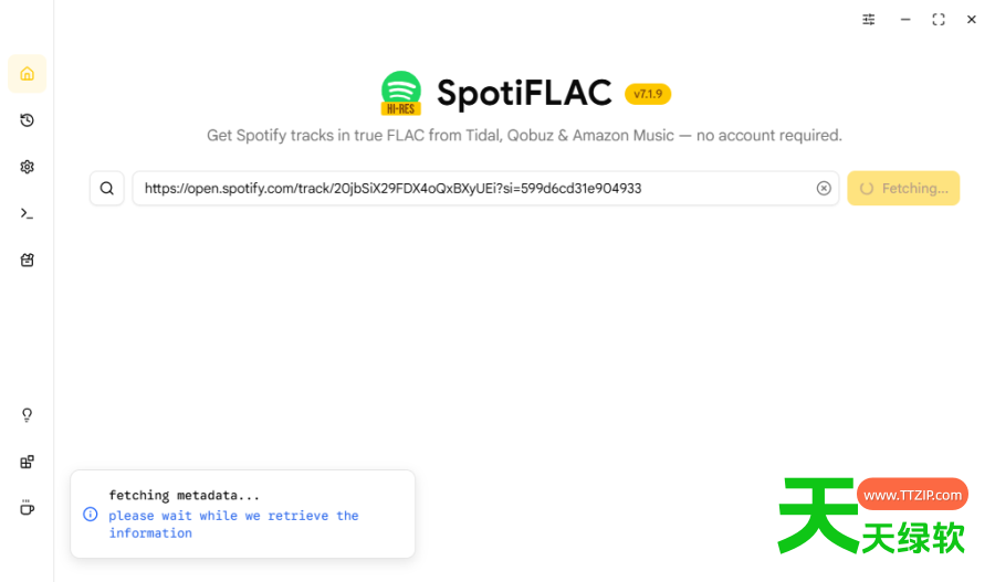 SpotiFLAC(Spotify无损音乐下载工具) v7.2.0-5 SpotiFLAC(Spotify无损音乐下载工具) v7.2.0 便携版