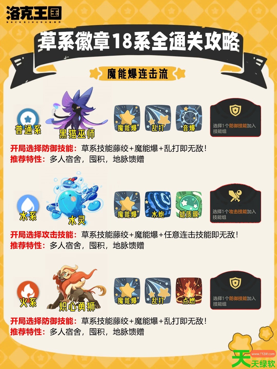 洛克王国世界草系徽章试炼怎么通关 洛克王国世界草系徽章试炼攻略 洛克王国世界草系徽章试炼怎么通关 洛克王国世界草系徽章试炼攻略