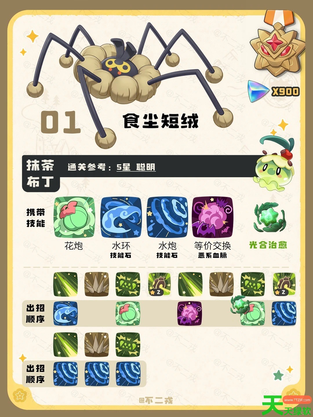 洛克王国世界命定花种最新一期怎么打 命定花种捕尘长短绒混乱鱿彩秩序鱿墨打法攻略 单机游戏攻略, 命定花种最新一期, 图文攻略, 洛克王国世界, 洛克王国世界攻略, 洛克王国世界最新资讯