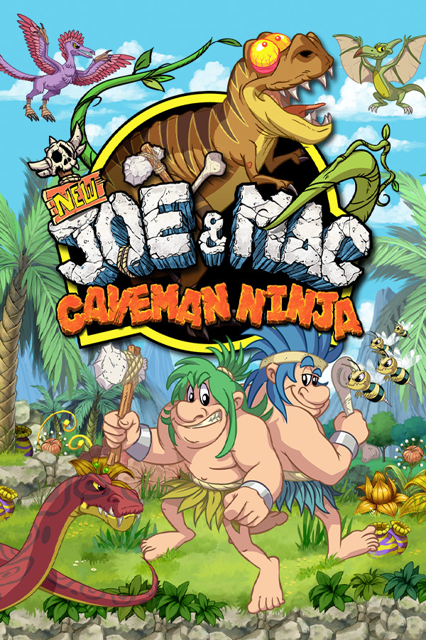 [动作游戏ACT]战斗原始人重制版 New Joe & Mac – Caveman Ninja 免安装绿色版