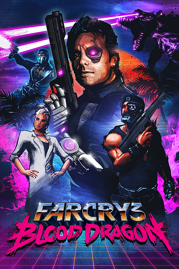 [第一人称射击FPS]孤岛惊魂3：血龙 Far Cry 3: Blood Dragon 免安装汉化中文版 Build.7796294