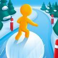 [Android动作闯关]踩雪球冲3D v1.0