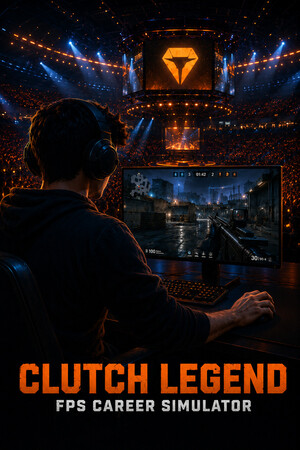 [模拟经营SIM]绝杀传奇：FPS生涯模拟器 Clutch Legend: FPS Career Simulator 免安装中文版 Build.24174170