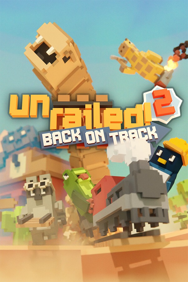 [动作游戏ACT]一起开火车2：汽笛重鸣 Unrailed 2: Back on Track 免安装联机中文版 Build.24389330