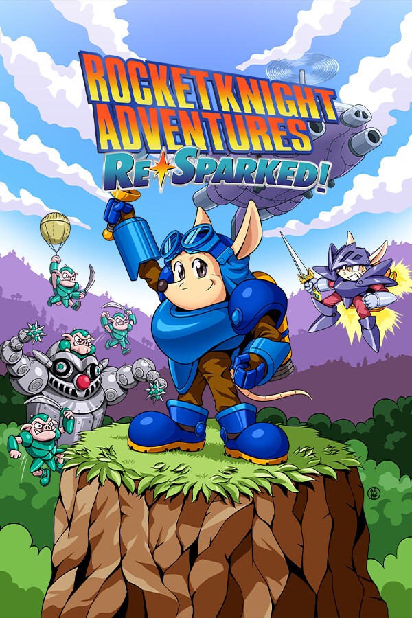 [动作游戏ACT]火箭骑士大冒险：重燃合集 Rocket Knight Adventures: Re-Sparked! 免安装绿色中文版