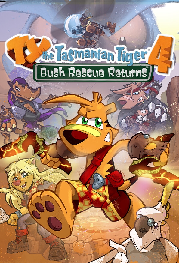 [冒险解谜AVG]泰思虎奇幻冒险4 TY the Tasmanian Tiger 4 免安装绿色版 丛林救援回归