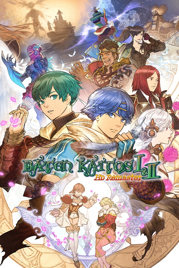 [角色扮演RPG]拔天海拓史1&2高清复刻版 Baten Kaitos I & II HD Remaster ⅠⅡ高清重制版免安装绿色中文版 官方中文